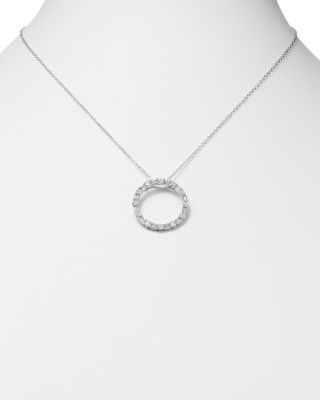 becaro diamond circle necklace