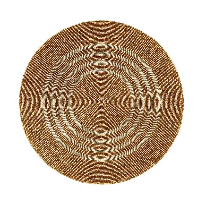 Aman Imports Bling Placemat In Gold