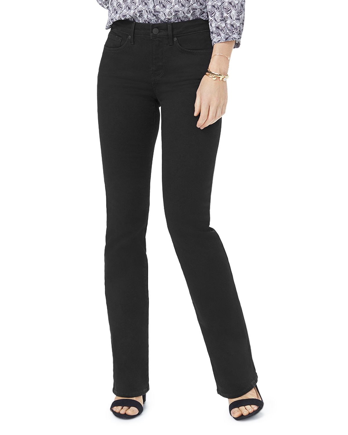 Photo 1 of Barbara Bootcut Jeans in Black