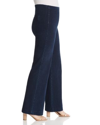 Pull-On Denim Trouser