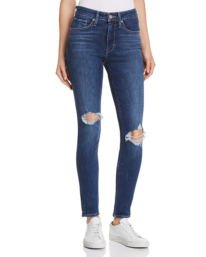 Levi's 721 High Rise Skinny Jeans In Indigo Luna | ModeSens
