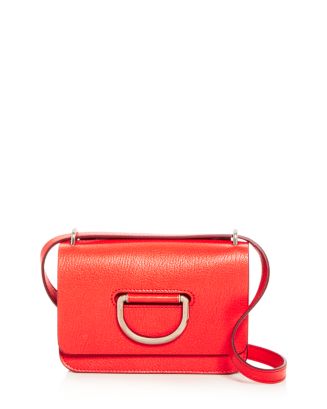 Burberry D-Ring Leather Mini Crossbody | Bloomingdale's