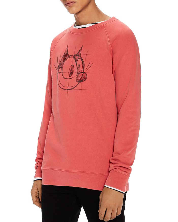 Scotch and soda felix the shop cat sweatshirt