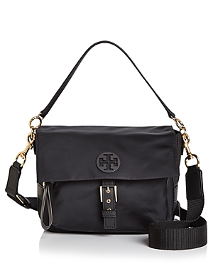 Tory Burch Tilda Nylon Crossbody Bag - Black | ModeSens