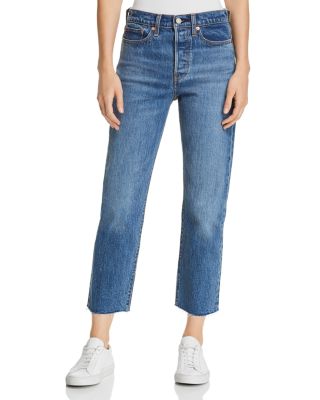 Levi's Wedgie Crop Straight Jeans in 