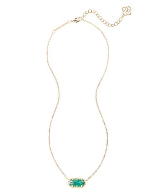 Elisa Birthstone Necklace, 15"