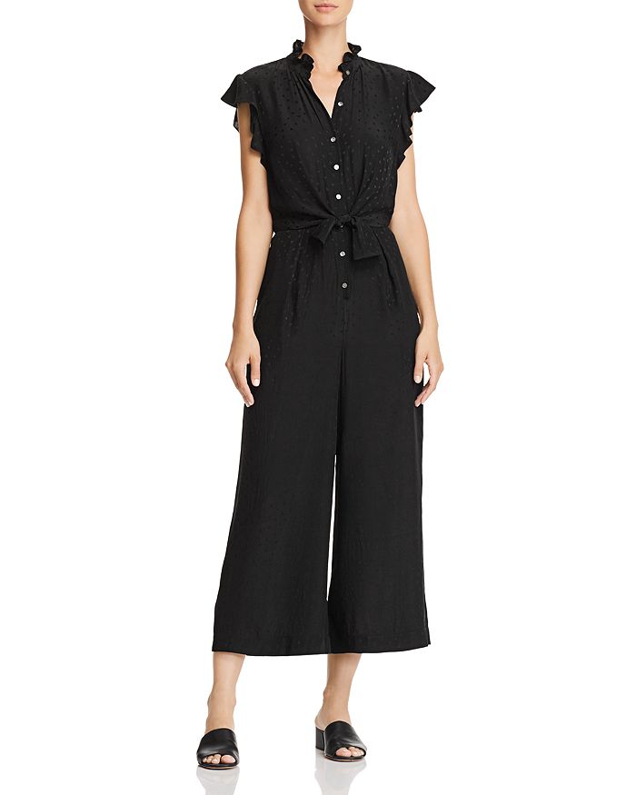 Rebecca Taylor Silk Jacquard Heart Jumpsuit Bloomingdale s