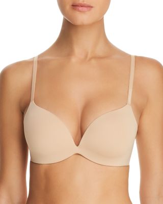 Calvin Klein Womens Form Push Up Plunge Bra : : Clothing, Shoes &  Accessories