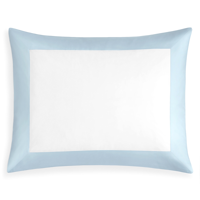 Sferra Casida Euro Sham In White/powder