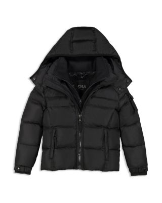 SAM. Boys' Matte Racer Puffer Jacket - Little Kid | Bloomingdale's