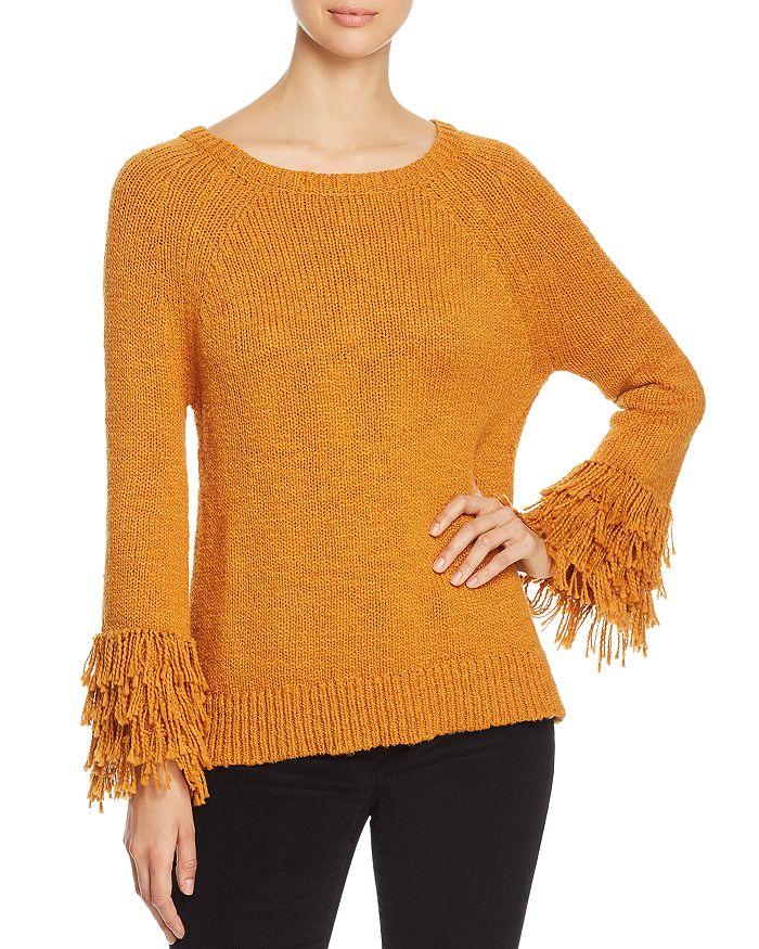 Michael kors fringe shop sweater