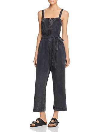 PAIGE Dagny Chambray Jumpsuit | Bloomingdale's