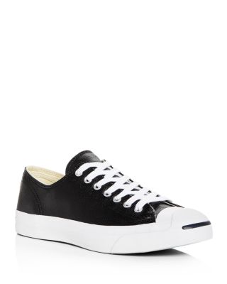 Converse Men s Jack Purcell Leather Lace Up Sneakers Bloomingdale s