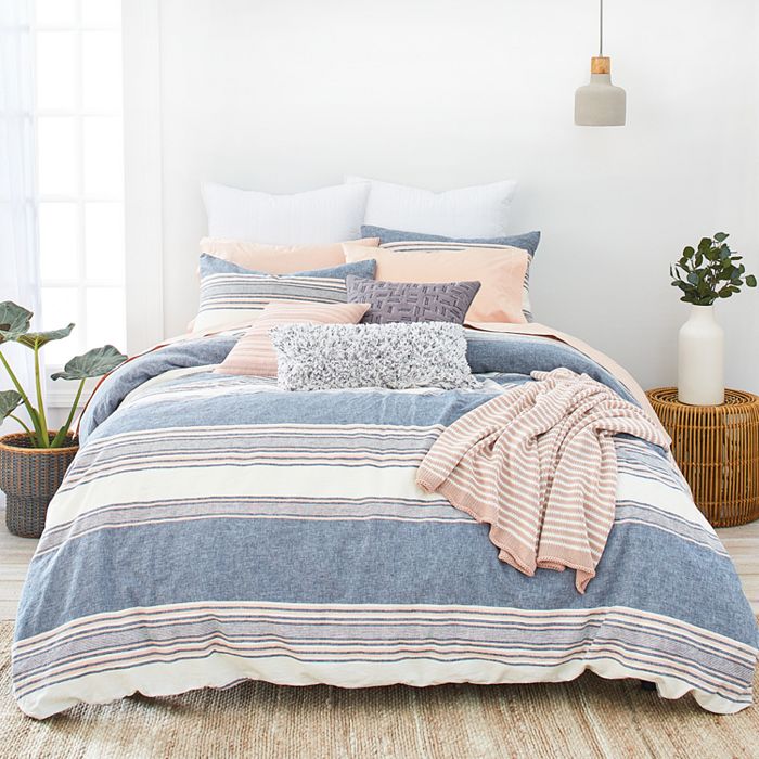 Splendid - Tuscan Stripe Comforter Set, Full/Queen