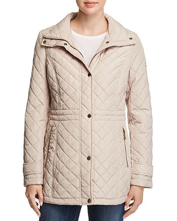 Introducir 32+ imagen calvin klein women's quilted jacket ...