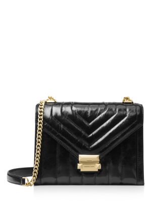 MICHAEL Michael Kors Whitney Large Quilted Leather Shoulder Bag ...