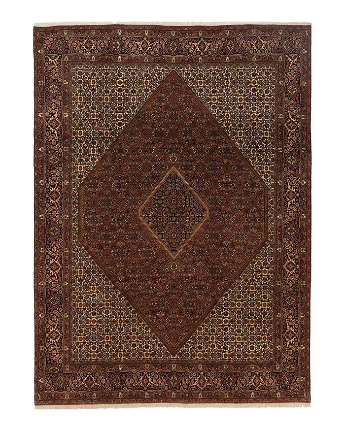 Bloomingdale's Solo Rugs Bidjar Lili Hand-knotted Area Rug, 8'2 X 11'5 In Red