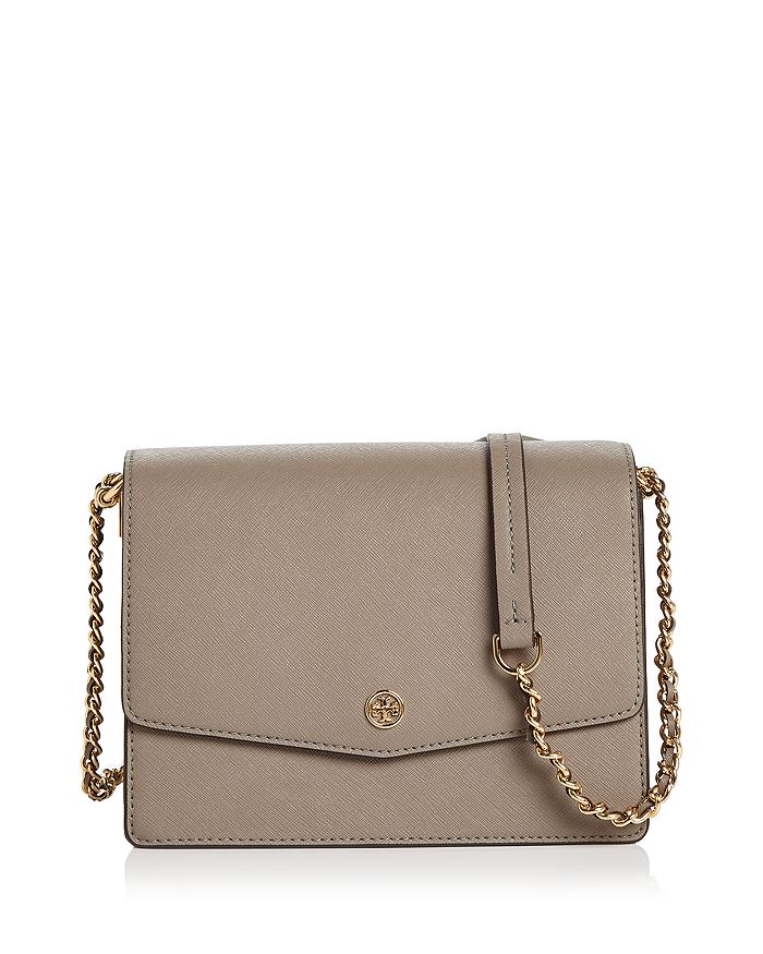 TORY BURCH ROBINSON CONVERTIBLE LEATHER SHOULDER BAG,46333