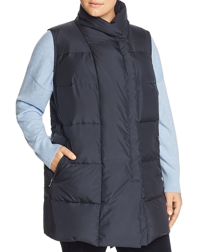 Lafayette 148 New York Plus Adora Down Vest Bloomingdale s