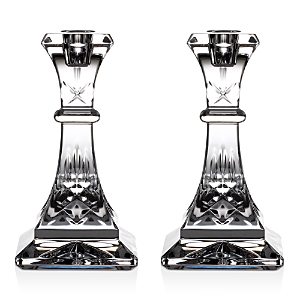 Waterford Lismore 6 Candlestick, Set Of 2