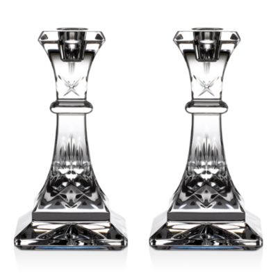 Lismore 6" Candlestick, Set of 2