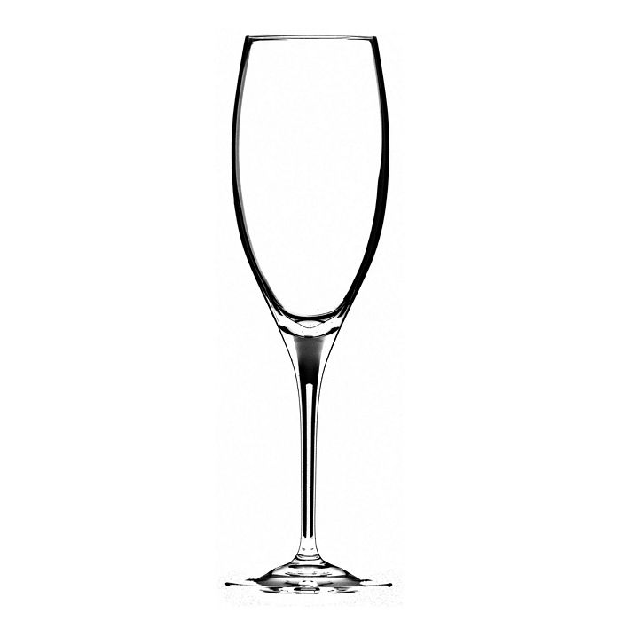 Shop Riedel Vinum Champagne Glass, Set Of 2 In Clear