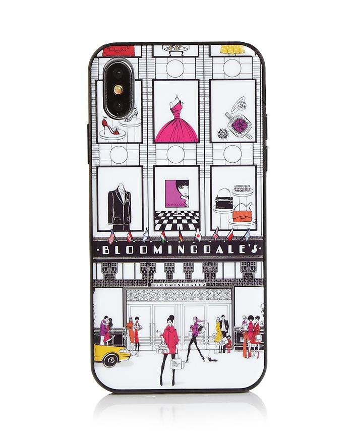 Bloomingdale's Flagship Storefront Iphone X Case In Black
