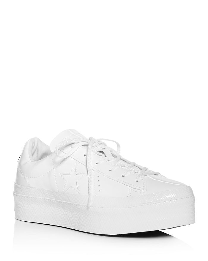 Converse - Women's One Star Lace-Up Platform Sneakers