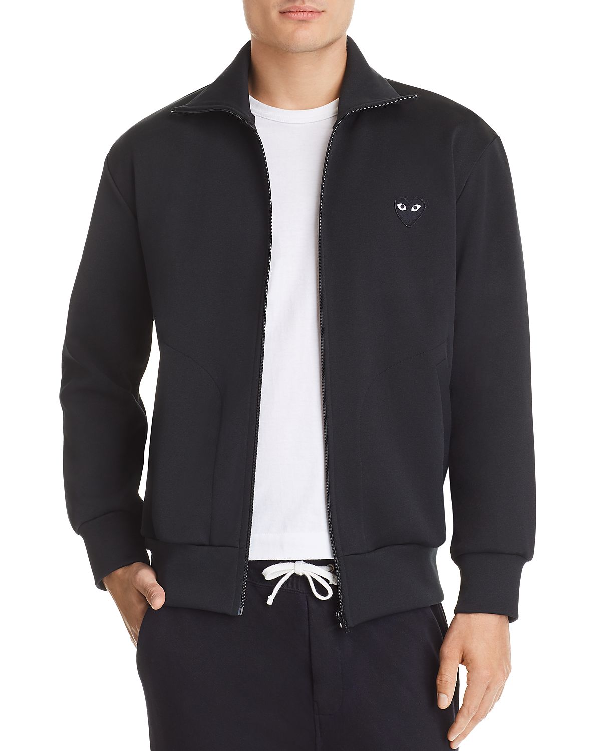 Comme Des Garcons Play Heart Applique Track Jacket