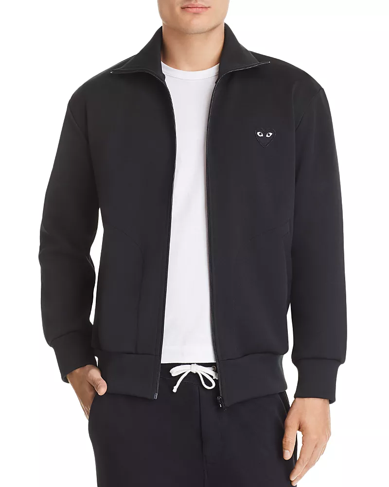 Comme Des Garcons Play Heart Applique Track Jacket
