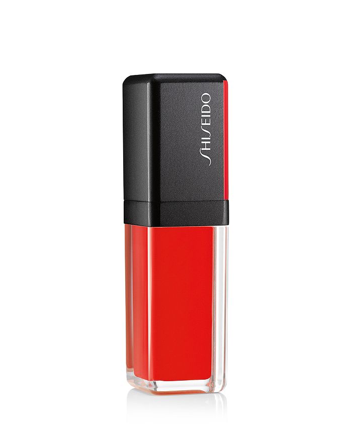 Shiseido Lacquerink Lip Shine In 305  Red Flicker