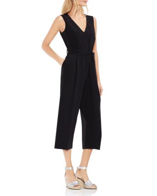 Vince Camuto Cropped Wide-Leg Jumpsuit
