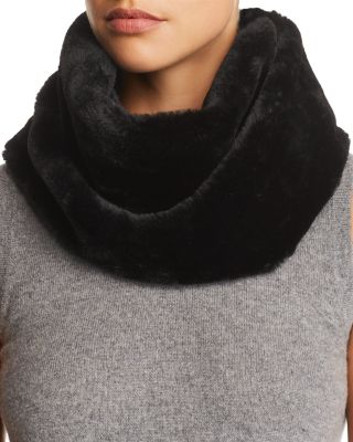 bloomingdales fur scarf