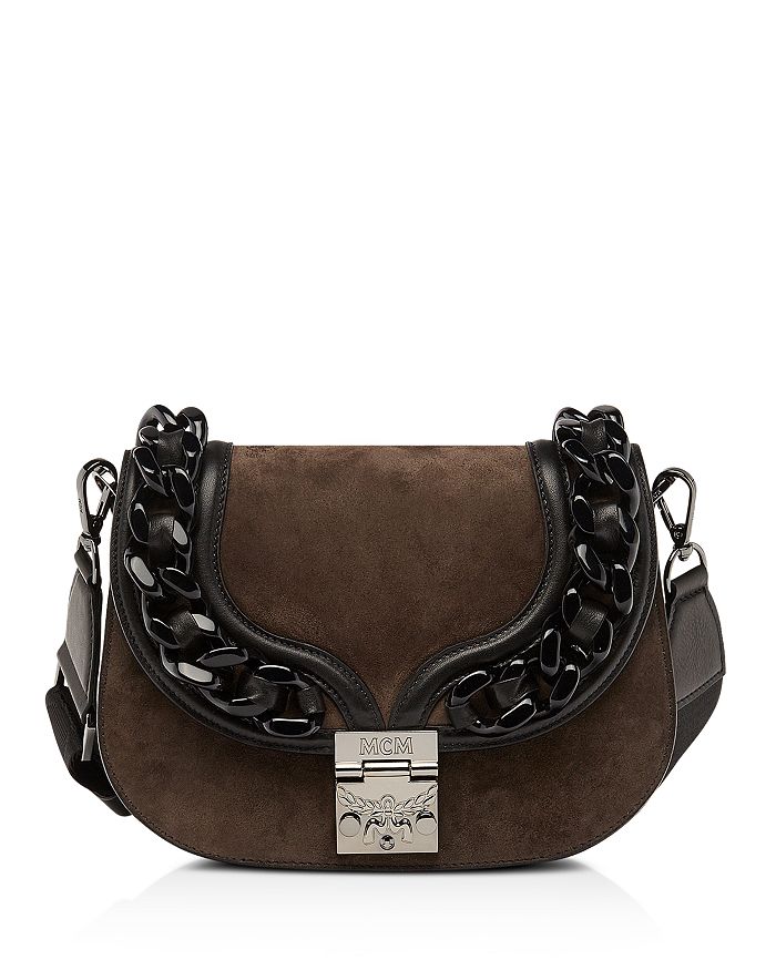 MCM Trisha Small Chain Shoulder Bag Bloomingdale s