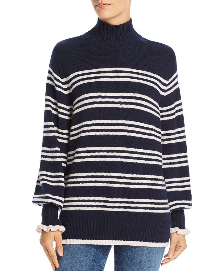 Rebecca taylor sales striped sweater
