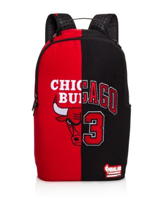 Sprayground Chicago Bulls Split Backpack Black/Red 9100B908Nsz – Sportique