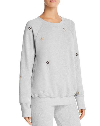Sundry Embroidered Star Sweatshirt | Bloomingdale's