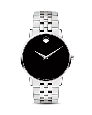 Photos - Wrist Watch Movado Museum Classic Stainless Steel Watch, 40mm 0607199 