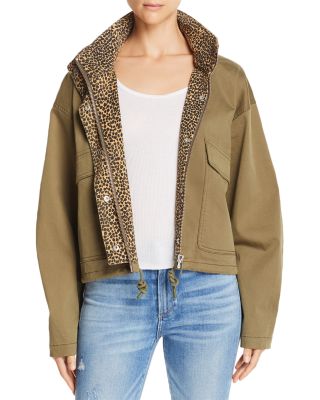 current elliott cropped infantry jacket