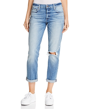 Paige Brigitte Boyfriend Jeans in Brookview Destructed thumbnail