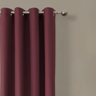 Essex Solid Curtain Panel, 50" x 95"