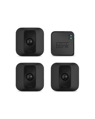 blink xt home security 3-piece home security camera system in
