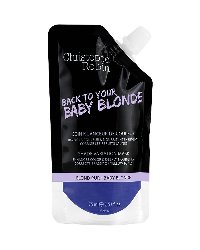 Shop Christophe Robin Shade Variation Mask Packet In Baby Blonde