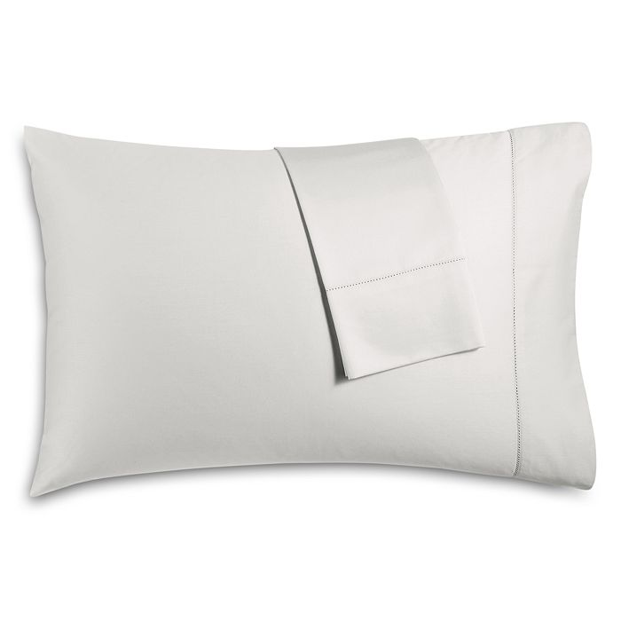 Hudson Park Collection 680tc Standard Sateen Pillowcase, Pair - 100% Exclusive In Silver