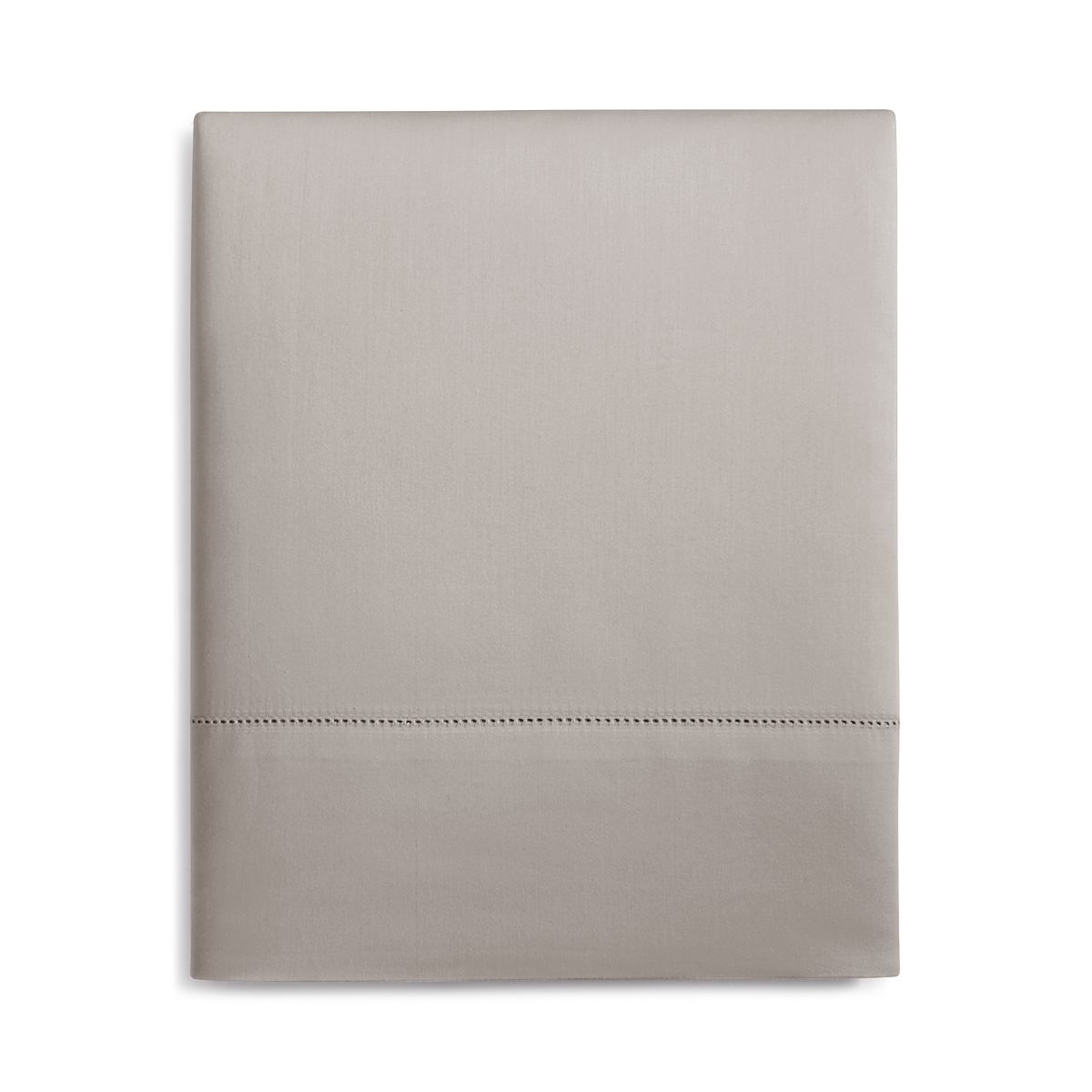 Hudson Park Collection 680TC Flat Sateen Sheet