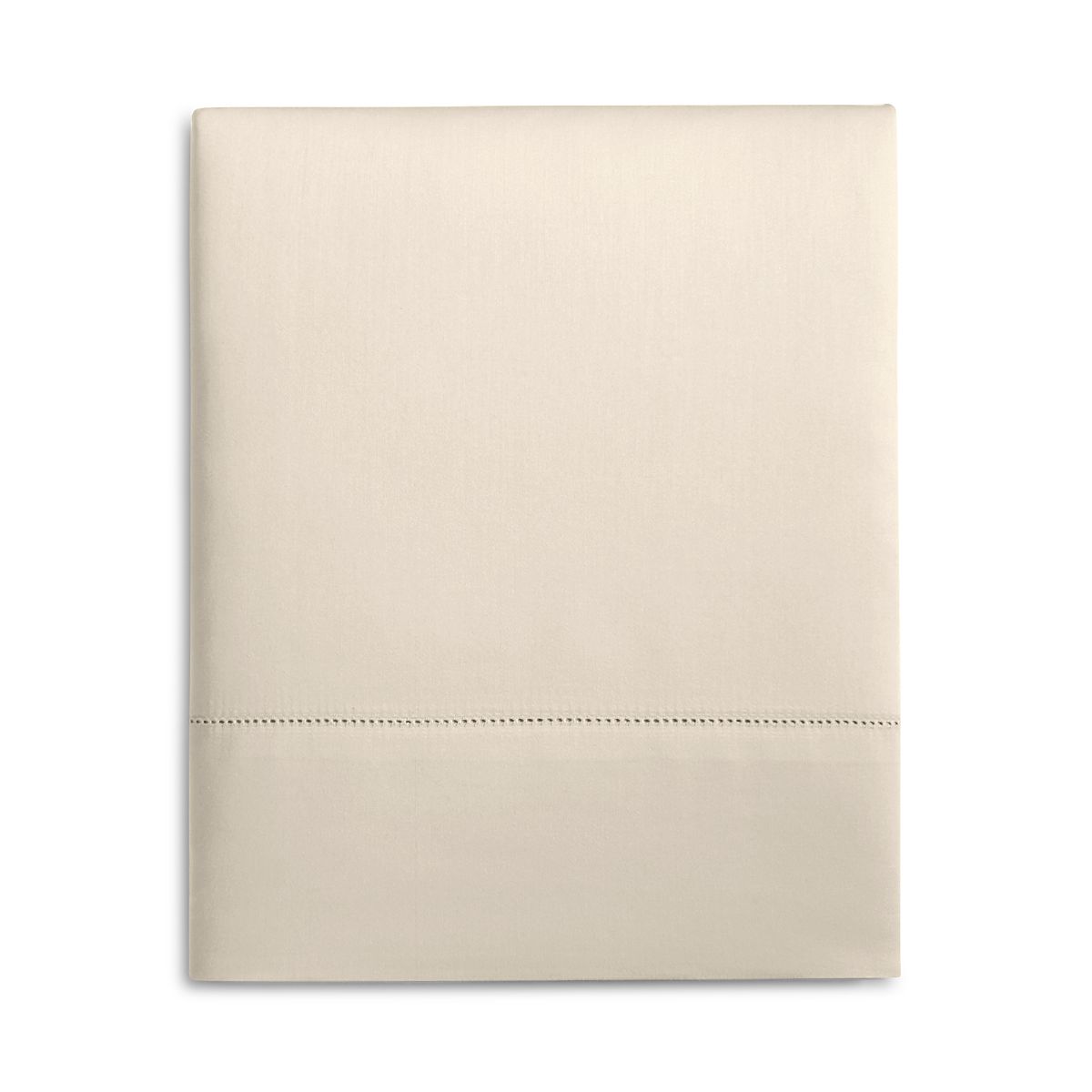 Hudson Park Collection 680TC Flat Sateen Sheet