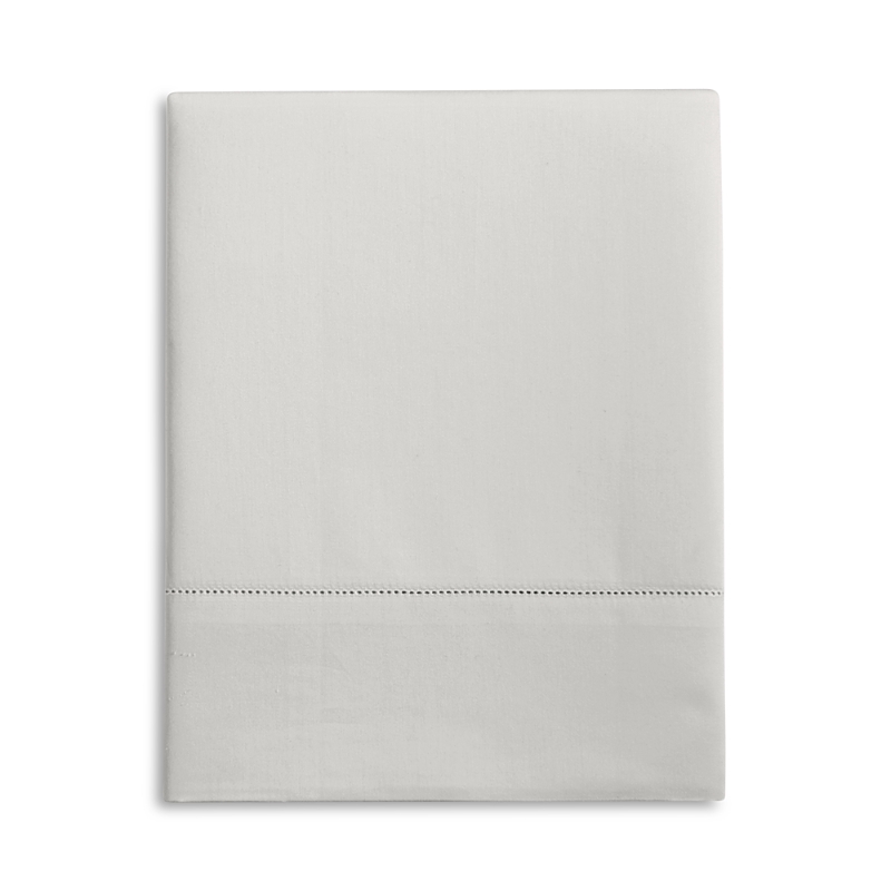 Shop Hudson Park Collection 680tc Flat Sateen Sheet, Full - Exclusive In Silver