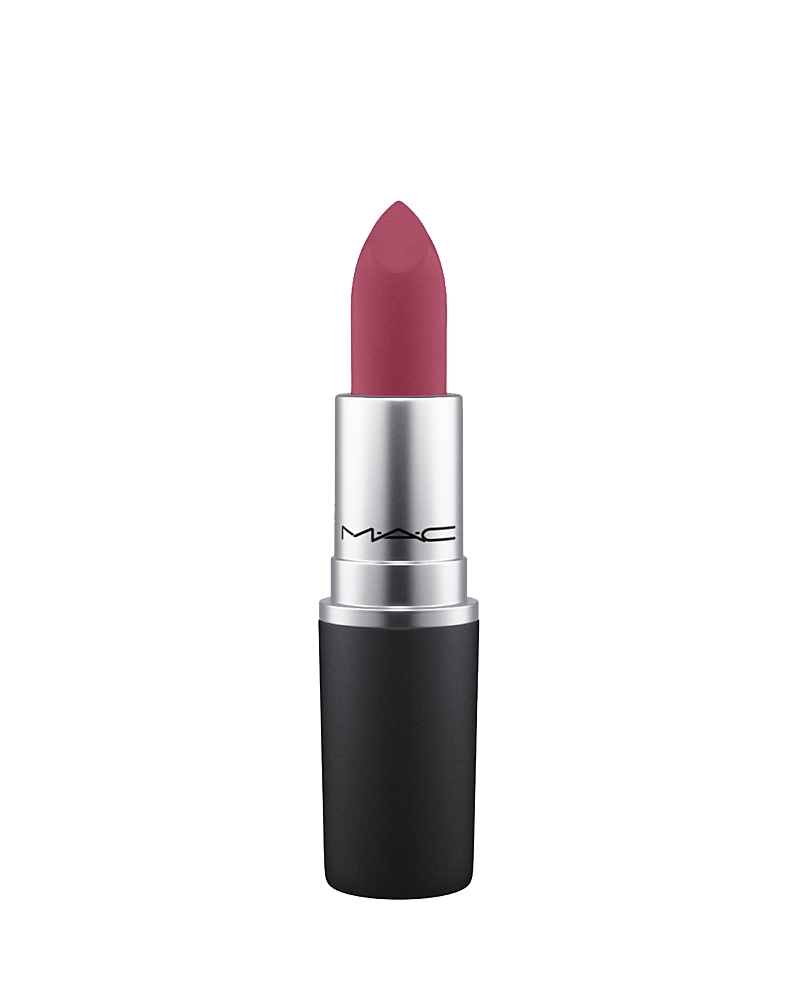 Mac Powder Kiss Lipstick In Burning Love