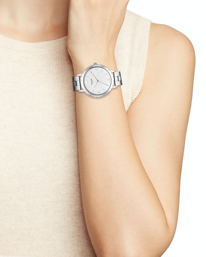 Kate Spade Morningside Scallop Stainless Steel Bracelet Watch