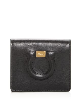salvatore ferragamo gancini card case